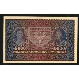 Polonia Pick. 31 5000 Marek 1920 EBC