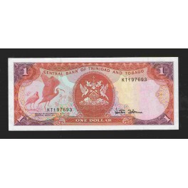 Trinidad & Tobago Pick. 36 1 Dollar 1985 AU