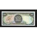 Trinidad & Tobago Pick. 38 10 Dollars 1985 XF