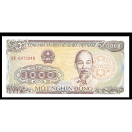 Vietnam Pick. 106 1000 Dong 1988 SC