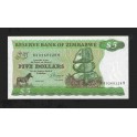 Zimbabwe Pick. 2 5 Dollars 1983 NEUF-