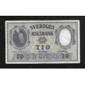 Suède Pick. 43 10 Kronor 1953-62 TB