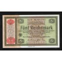Germany Pick. 207 5 ReichsMark 1934 UNC