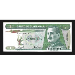 Guatemala Pick. 66 1 Quetzal 1983-89 NEUF
