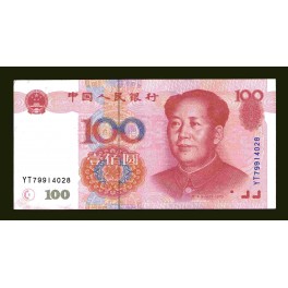 China Pick. 901 100 Yuan 1999 SC-