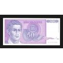 Yugoslavia Pick. 113 500 Dinara 1992 UNC
