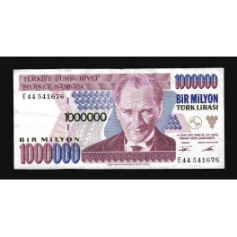 Turkey Pick. 209 1 M. Lira 1995 AU