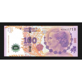 Argentine Pick. 358b 100 Pesos 2013 NEUF