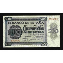 Spain Pick. 102 500 Pesetas 21-11-1936 VF