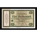 Allemagne Pick. 199s 5 ReichsMark 1933 NEUF