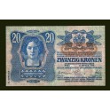 Austria Pick. 53 20 Kronen 1919 XF