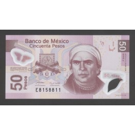 Mejico Pick. 123 50 Pesos 2004-12 SC