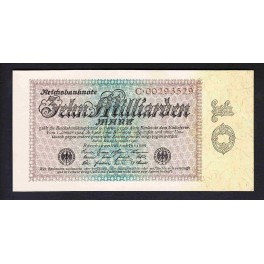 Allemagne Pick. 116 10 M. Mark 1923 NEUF-