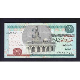 Egypt Pick. 63 5 Pounds 2001-10 AU