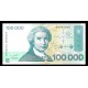 Croacia Pick. 27 100000 Dinara 1993 SC