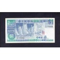 Singapur Pick. 18 1 Dollar 1987 EBC