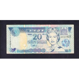 Fiji Pick. 107 20 Dollars 2002 SC-