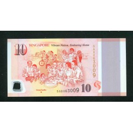 Singapur Pick. 46 2 Dollars 2005 SC