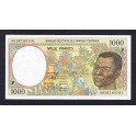 Chad Pick. 602P 1000 Francs 1993-00 AU