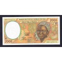 Congo Republica Pick. 103C 2000 Francs 1993-99 SC