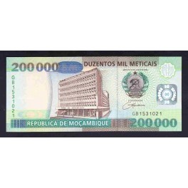 Mozambique Pick. 140 20000 Meticais 16-06-1999 SC