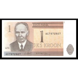 Estonia Pick. 69 1 Krooni 1992 SC