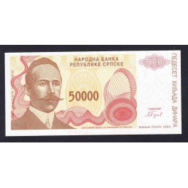 Bosnia Herzegovina Pick. 149 5000 Dinara 1993 NEUF