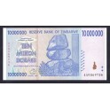 Zimbabwe Pick. 78 10 M. Dollars 2008 NEUF