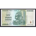 Zimbabwe Pick. 79 50 M. Dollars 2008 UNC