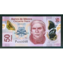 Mejico Pick. Nuevo 50 Pesos 2008 SC