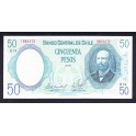 Chile Pick. 151 50 Pesos 1975-81 SC