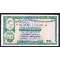 Hong Kong Pick. 182 10 Dollars 1959-83 AU