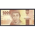 Indonesia Pick. 156 5000 Rupiah 2016 UNC