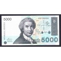 Croatia Pick. 24 5000 Dinara 1992 UNC