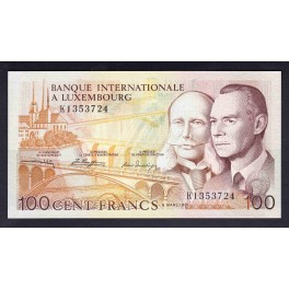 Luxemburgo Pick. 14A 100 Francs 1981 SC