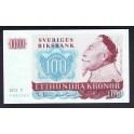 Sweden Pick. 54 100 Kronor 1965-85 AU