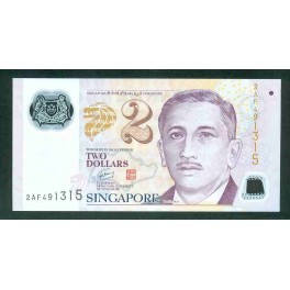 Singapur Pick. 46 2 Dollars 2005 SC