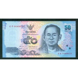 Thailand Pick. 120 50 Baht 2011 UNC