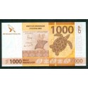 Territorios del Pacifico Pick. 6 1000 Francs 2014 SC