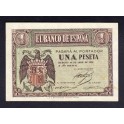 Espagne P.108 1 Peseta 30-04-1938 SUP
