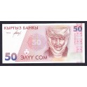 Kyrgyzstan Pick. 11 50 Som 1994 SC