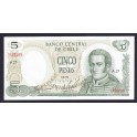 Chili Pick. 149 5 Pesos 1975-76 NEUF