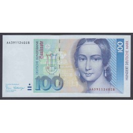 Germany Fedderal Pick. 42 200 Deutsche Mark 1989 UNC