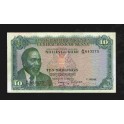 Kenya Pick. 7 10 Shillings 1969-74 NEUF