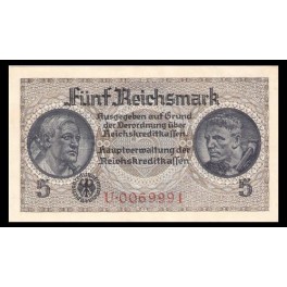 Alemania Pick. R 138 5 Reichsmark 1940-45 SC