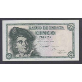 Edifil. D 56a 5 pesetas 05-03-1948 SC-