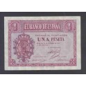 Edifil. D 26a 1 peseta 12-10-1937 SC-