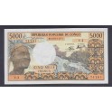 Congo Republica Pick. 4 5000 Francs 1974-78 SC