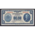 Indias Holandesas Pick. 113 5 Guldens 1943 EBC