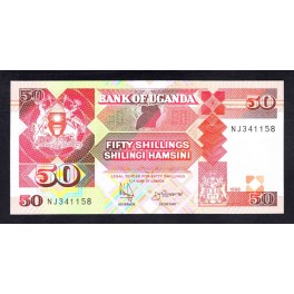 Uganda Pick. 29 20 Shillings 1987-88 SC
